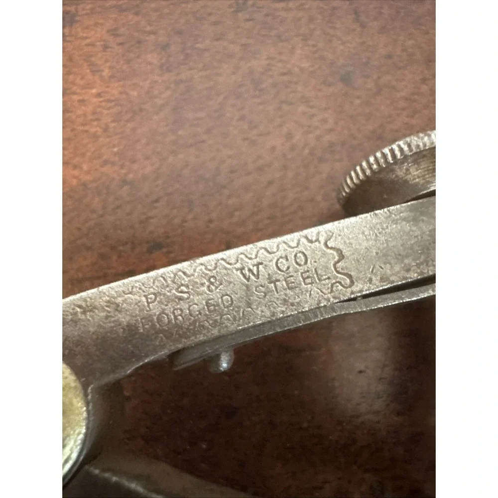 P.S. & W. Company #6 Forged Steel Compass